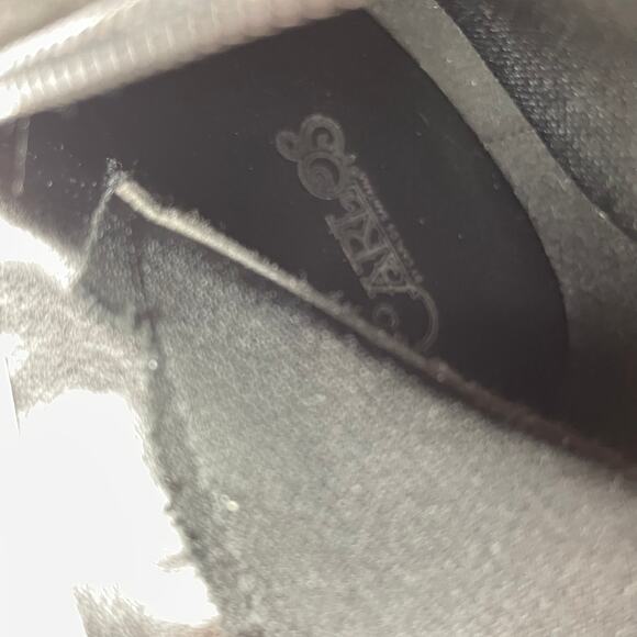 Carlos Santana Black Embroidered Floral Boots sz 7.5 - Picture 4 of 6